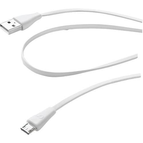 Cellularline Ladd- och datakabel MicroUSB 1m