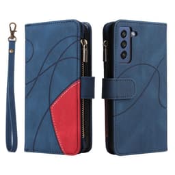 KS Plånboksfodral till Samsung Galaxy S21 FE - Blå