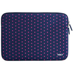 Keep fodral till MacBook Pro 13" neopren (rosa prickar)