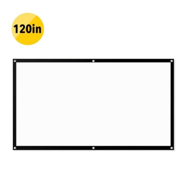 Projeksjonslerret 120 tommer for projektor lerret 240 x 180 cm