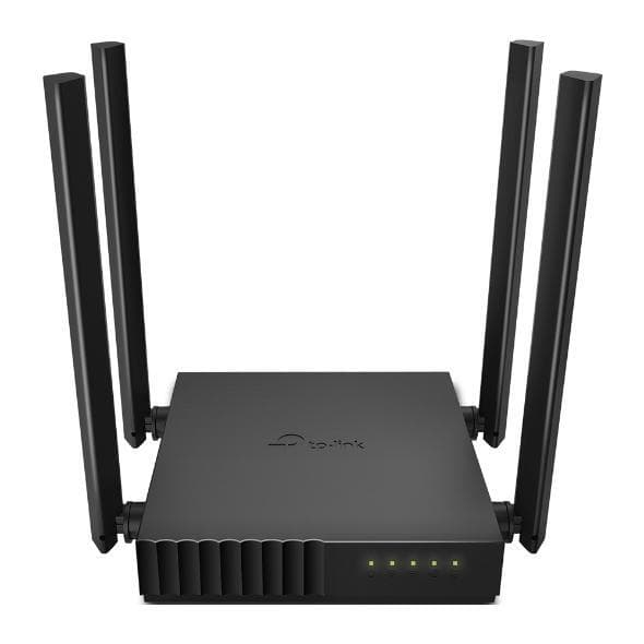TP-LINK Dual Band Router Archer C54 802.11ac, 300+867 Mbit/s, 10/100 Mbit/s, Ethernet LAN (RJ-45) porte 4, MU-MiMO Ja, Antennetype 4xFixed