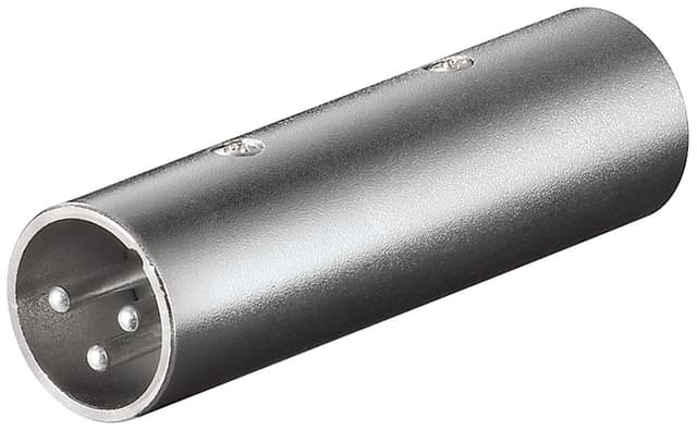 Goobay XLR-adapter/kontakt, kontakt till kontakt