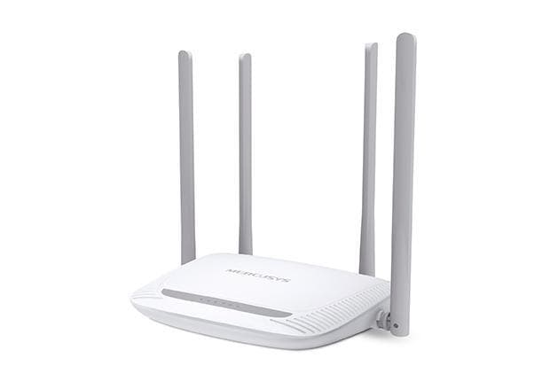 Mercusys Enhanced Wireless N Router MW325R 802.11n, 300 Mbit/s, 10/100 Mbit/s, Ethernet LAN (RJ-45) porte 3, Antennetype 4xFixed, Hvid