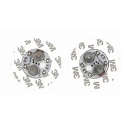 LED-klistremerke rund 6 cm 2-pakning