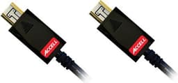 ACCELL AVGrip Pro HDMI-kabel, 19-polet ha-ha, 1 m, sort