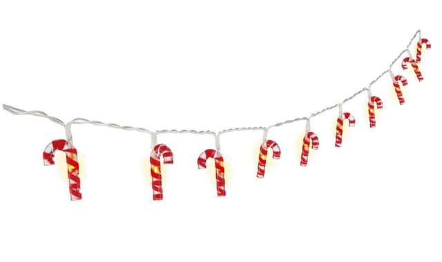 Goobay String Light ""Candy Canes"" med 10 lysdioder