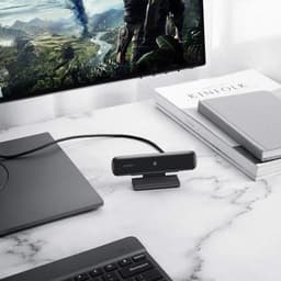 Aukey 1080p Webcam PC-W1 Svart, USB