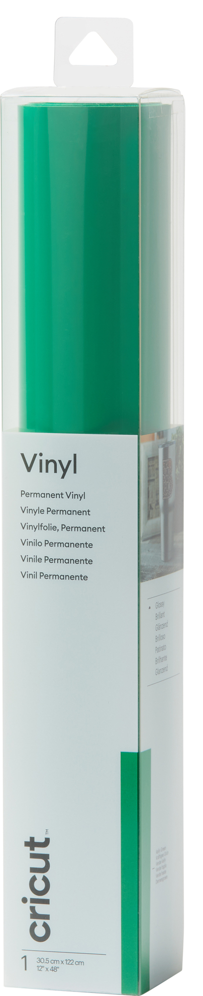 Cricut Premium Vinyl Permanent rulla (Kelly vihreä)