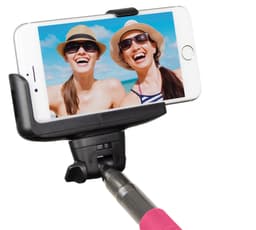 Kitsound Selfiepinne 23 - 110 cm Bluetooth (rosa)