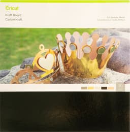 Cricut Kraftboard arkpaket 30 x 30 cm (Foil Metals)
