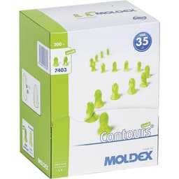 Hörselproppar 35 dB Engångs Moldex Contours small