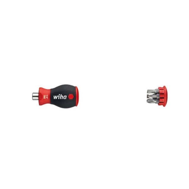 Wiha 33764 Magasin-bitshållare Stubby, magnetisk, 1/4