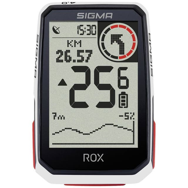 Sigma ROX 4.0 Cykel-gps Cykel GPS, GLONASS,
