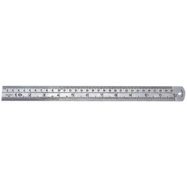C.K. T3530 12 Målestok 0.3 m Rustfrit stål
