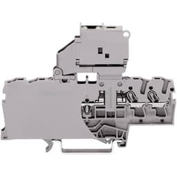 WAGO 2002-1811 Fused Terminal For G-fuse Inserts 0.25 - 2.5 mm² Grey
