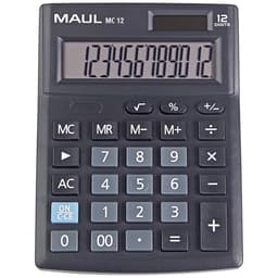 Maul MC 12 Bordsräknare Svart Display (ställen): 12