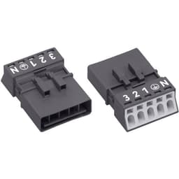 WAGO 890-215 Strømstik WINSTA MINI Stik, lige Samlet
