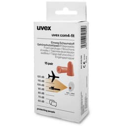 Hörselproppar 33 dB Engångs uvex com4-fit 2112131 15