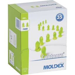 Hörselproppar 35 dB Engångs Moldex Contours 740001 200