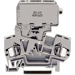 WAGO 281-611 Säkringsplint 8 mm Fjäder Beläggning: L