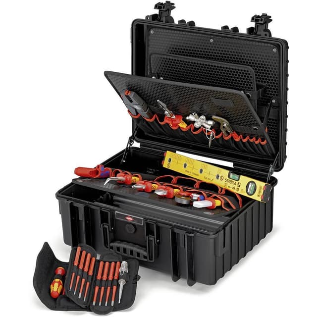 Knipex 00 21 36 Værktøjskuffert, med udstyr 1 Set