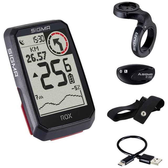 Sigma ROX 4.0 Cykel-gps Cykel GPS, GLONASS,