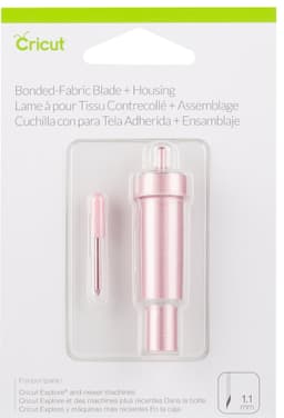 Cricut Explore Bonded Fabric blad og adapter