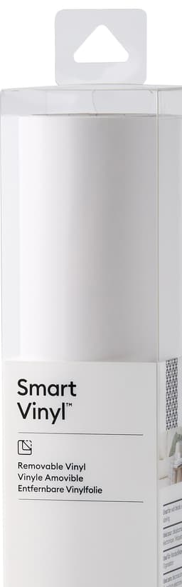 Cricut Smart Vinyl Removable  arkki 33x366 cm (valkoinen)
