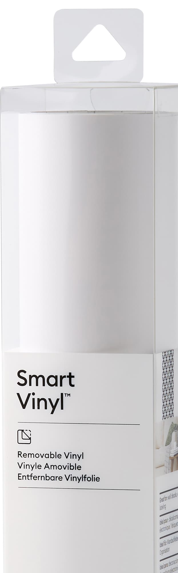 Cricut Smart Vinyl Removable vinylark 33x366 cm (hvit)