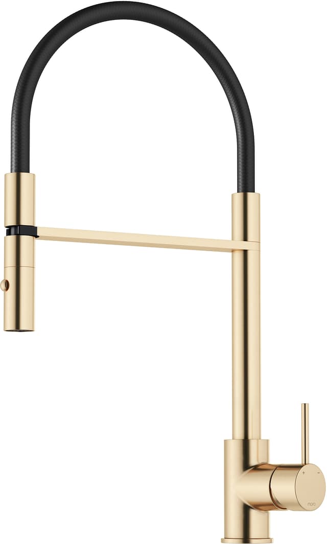 Mora INXX II Minipro køkkenhane (brushed brass)