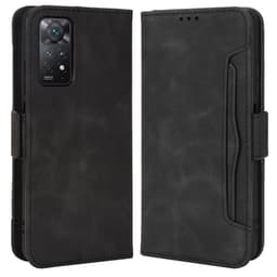 Til Xiaomi Redmi Note 11 ProMagnetisk flip-etui tegnebogsovertræk