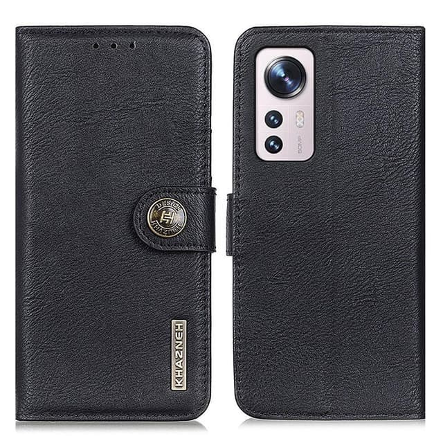 KHAZNEH Xiaomi 12 Plånboksfodral - Svart