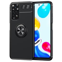 Xiaomi Redmi Note 11 / 11S skal med Finger Ring och inbyggd plåt