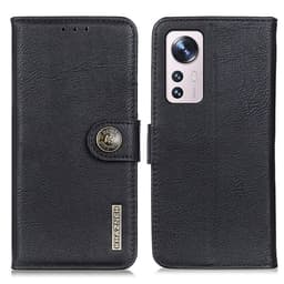 KHAZNEH Xiaomi 12 Pro Plånboksfodral - Svart