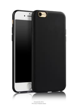 SKALO iPhone 7/8 Ultratunn TPU-Skal - Svart