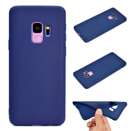 SKALO Samsung A8 (2018) Ultraohut TPU-kuori - Sininen