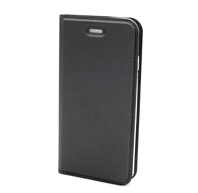 Plånboksfodral Ultratunn design Moto G6 Plus - Mörkgrå
