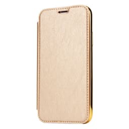 SKALO iPhone 11 Pro Max Plånboksfodral TPU Ultraslim design - Guld