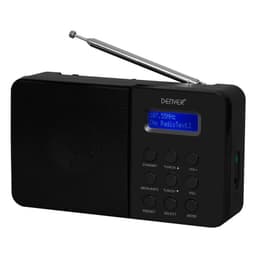 Denver DAB+ & FM-radio Svart (DAB-33BLACK)