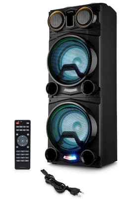 DMTECH PT-952 Monsterhögtalare med dubbla 10 tums basar!