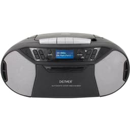 Denver Boombox med FM/CD/KASSETT/AUX