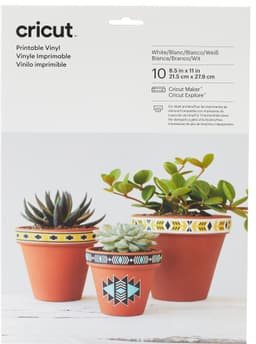 Cricut Printable Vinyl 21.5 x 28 cm 10-pack