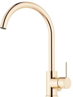 Mora INXX II Soft keittiöhana + venttiili (polished brass)