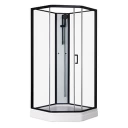 Duschkabin Aurora Home Black - 90 x 90 x 205 cm