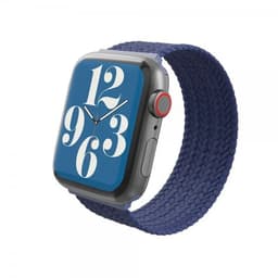 Gear4 Apple Watch 38/40/41mm Armbånd Braided Watch Band Large Navy Blue