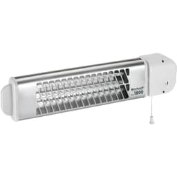 Einhell 2338511 Kvarts IR-värmare Vit, Silver
