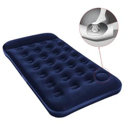 Bestway Uppblåsbar luftmadrass inbyggd fotpump 188 x 99 x 28 cm