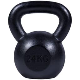 Gorilla Sports Kettlebell Massive Black 24 kg
