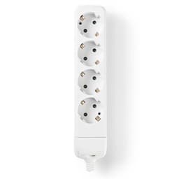 Nedis Grenuttag 4-vägs - Jordad, utan kabel