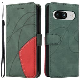 Google Pixel 8 KT Series-1 Kahden Värin Kotelo Remmillä